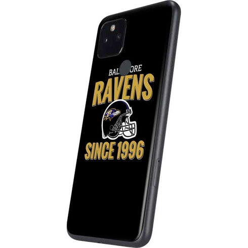 NFL Baltimore Ravens Helmet Google Pixel 5a Skin